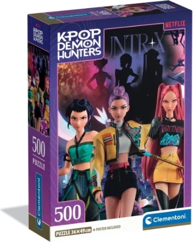 Clementoni puzzle 500 dijelova K‑Pop Demon Hunters 2