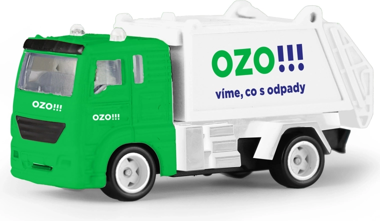 Metalni kamion za smeće OZO 7 cm