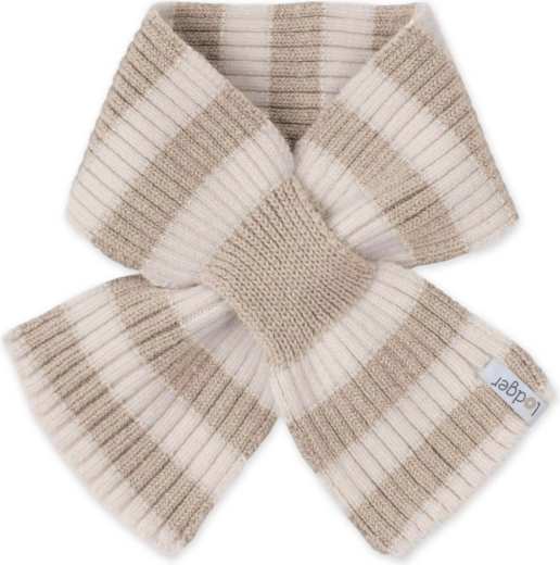 Lodger dječji merino šal Stripe bež