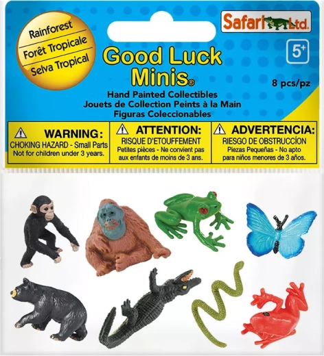 Safari Ltd. Good Luck Minis funpack rainforest