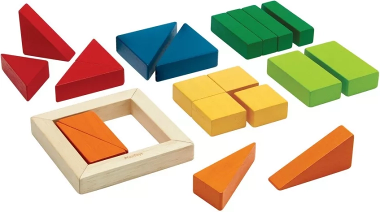 Razlomačke kocke PlanToys