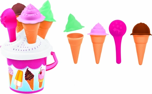 Pješčani set za izradu sladoleda
