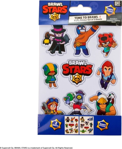 Brawl Stars 3D naljepnice – set od 2 arka