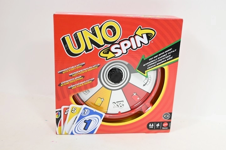 Mattel UNO Spin obiteljska kartaška igra