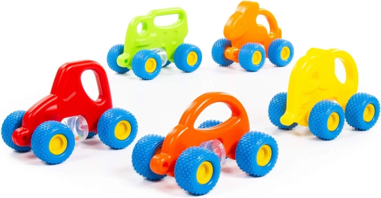 Baby Gripcar šareni autić s velikim kotačima - 1 komad