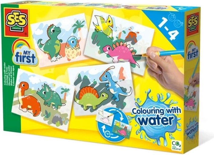 SES Creative My First slikanje vodom – dinosauri
