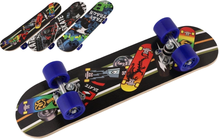 Dječja skateboard daska 60 cm od javorova drva, 3 boje
