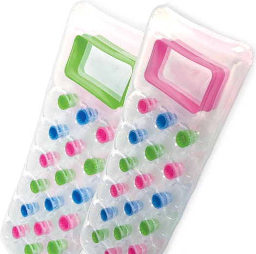 Nafukavajuće plažno ležalo s prozorčićem 188 × 71 cm INTEX ružičasto