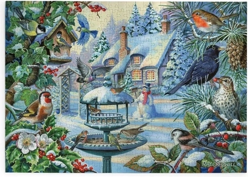 House of Puzzles Winter Birds – puzzle with 500 large pieces