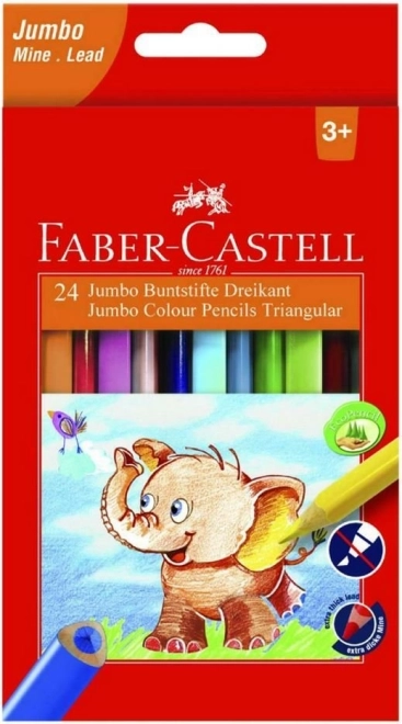Pastelne bojice Extra Jumbo 12 kom Faber-Castell