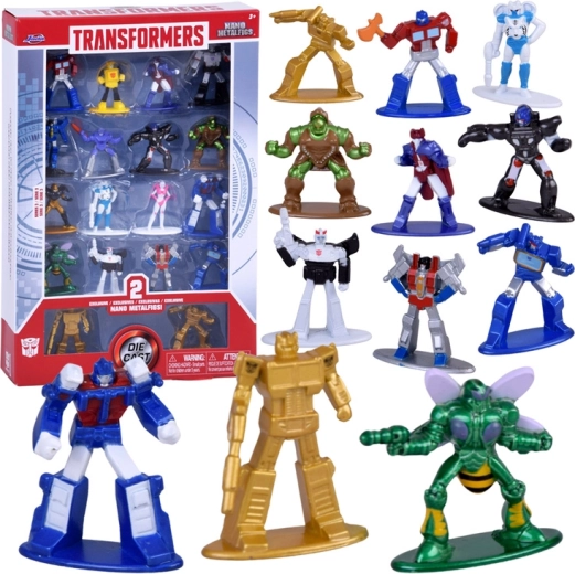 Transformers Nano Metalfigs – kolekcionarski set od 18 metalnih figurica, serija 3