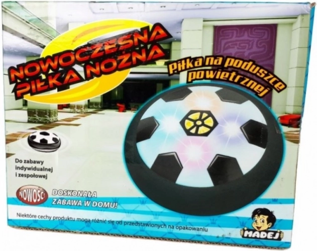Soccer ball 15 cm with light - 1 piece