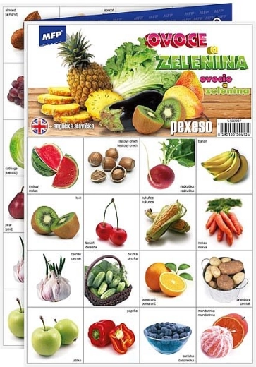 Pexeso – dječja memorijska igra, mix motiva