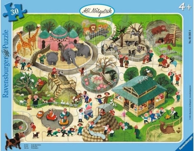 Ravensburger slagalica Posjet zoološkom vrtu 30 dijelova