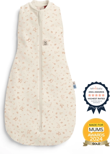 ErgoPouch 2-in-1 Swaddle and Sleep Bag Cocoon Lullaby 0.2 TOG