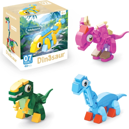 Konstruktor dinosaur 10 u 1 - 1 komad