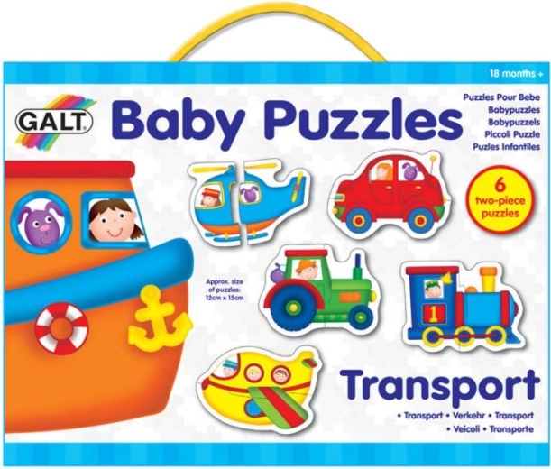 Galt baby puzzle prijevoz 6x2 dijela