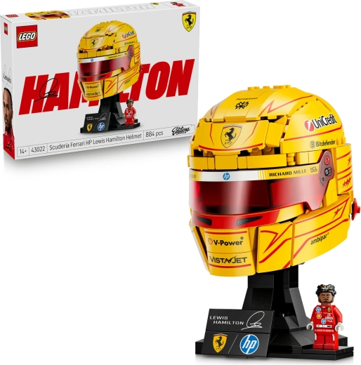 LEGO Editions kaciga Lewisa Hamiltona Scuderia Ferrari HP