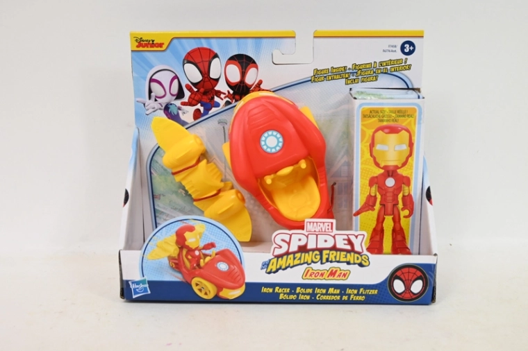 Marvel Spidey figurica Iron Man s vozilom i mlaznim krilima