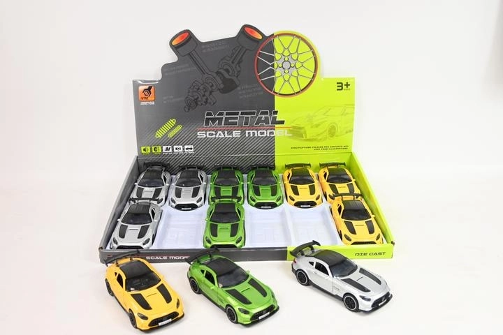 Sportski metalni auto 15 cm sa svjetlima i zvukovima