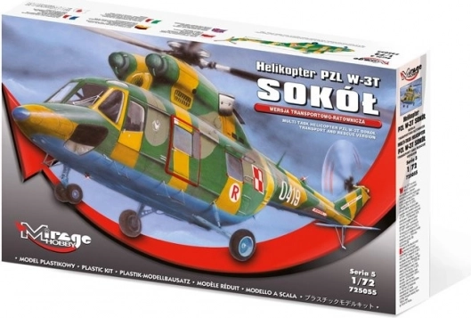 Plastični model helikoptera PZL W-3T Sokół