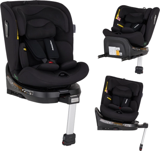 Petite&Mars okretna autosjedalica Twistguard Pro i-Size Coal black air 40–150 cm (0–36 kg)