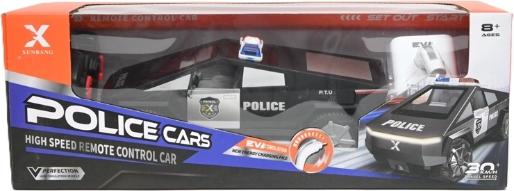 Futuristički policijski RC auto na daljinsko upravljanje