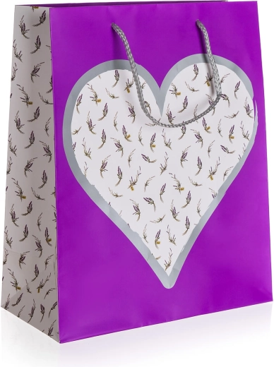 Poklon-vrećica Lavanda M 18 × 22 × 10 cm