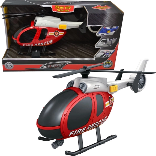 Vatrogasni helikopter 1:14 City Service Car sa svjetlima i zvukovima