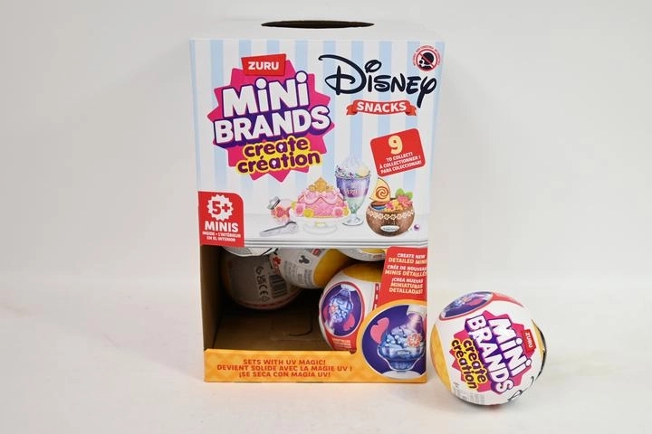 Iznenađujuća kugla ZURU Mini Brands Create Disney Snacks