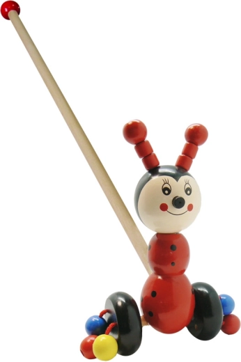 Drvena bubamara na štapu