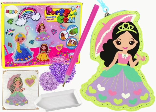 Set perlica za dijamantno stvaranje – privjesak princeza