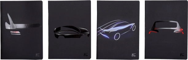 Linirani bilježnica A4 Automobili 40 listova