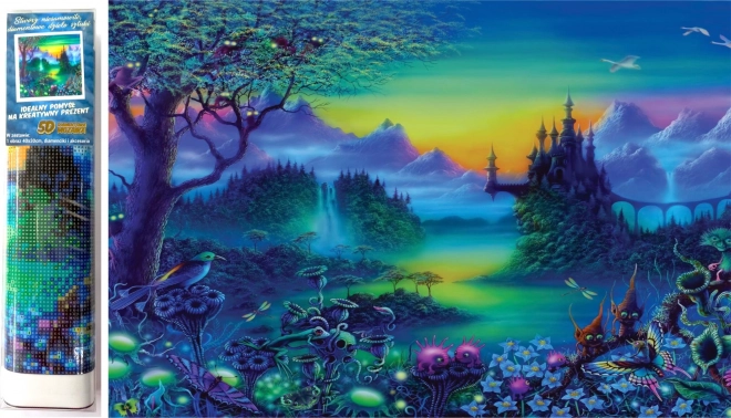 Norimpex dijamantno slikanje Tajanstveni dvorac 30x40 cm