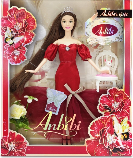 Anbibi cvjetna lutka Hanička 28 cm