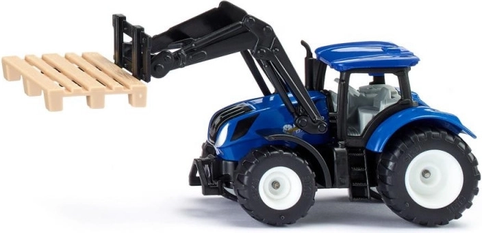 Traktor s vilicama i paletama New Holland