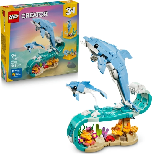 Lego creator 3-u-1 morska stvorenja: veličanstveni dupin