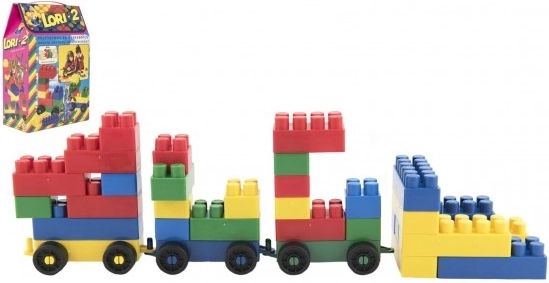 Konstrukcijski set LORI 2 plastični, 35 dijelova