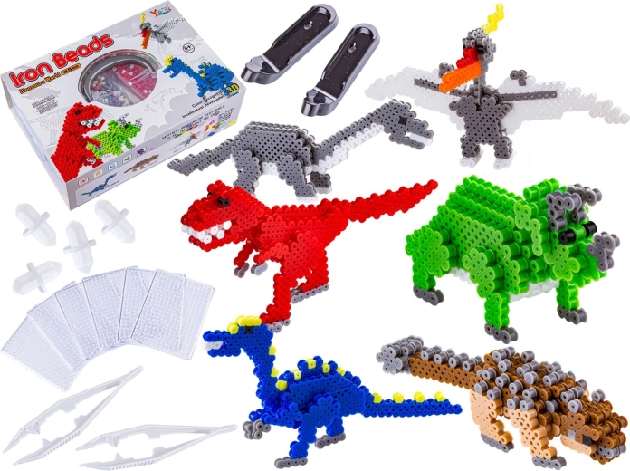 3D iron-on beads – dinosaurs, set of 3000 pcs - 1 piece