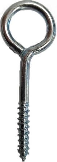 Zatvorena karika s navojem 8 × 4 × 1,8 mm, pocinčana (600 kom)