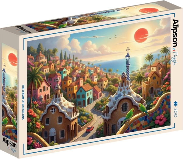 Alipson puzzle Dream of Barcelona 500 pieces