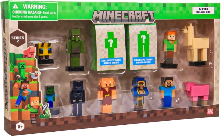 Minecraft pečati deluxe box serija 2