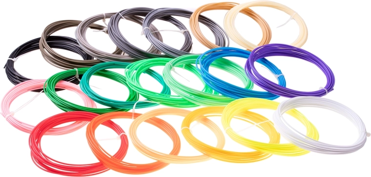 Punjenje za 3D olovku, 20 boja x 5 m PLA - različite boje