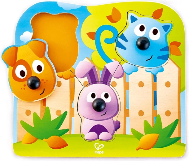 Puzzle s držačima domaće životinje