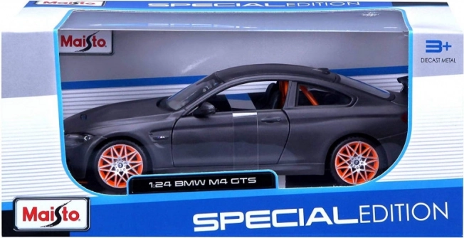 Metalni model BMW M4 GTS 1:24 sivi