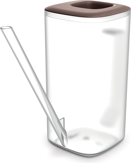 Kantića za zalijevanje Tubi 1,6 l prozirna/marsala