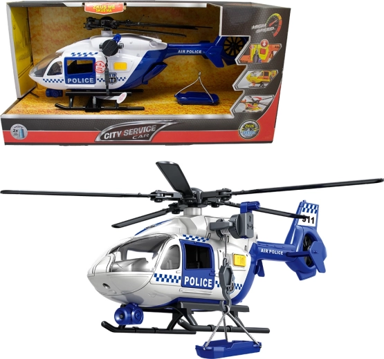 Policijski helikopter 1:12 Sparkys