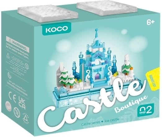 KOCO građevinski set ledeni dvorac 381 dijelova