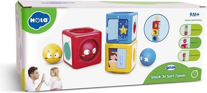 HOLA Stacking Cube Tower