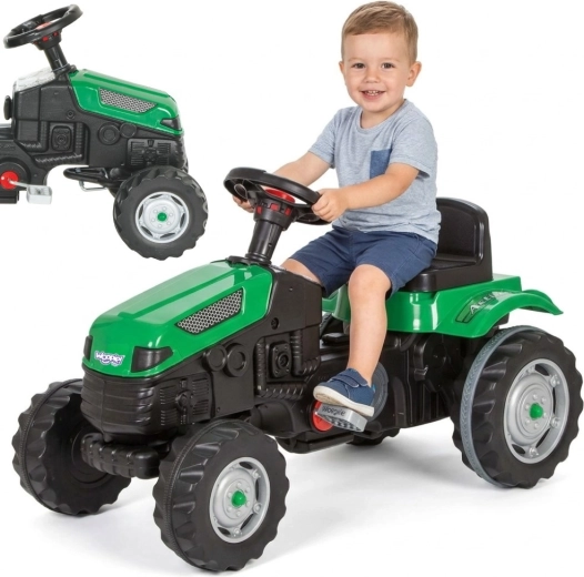 Woopie Farmer GoTrac traktor na pedale s tihim kotačima